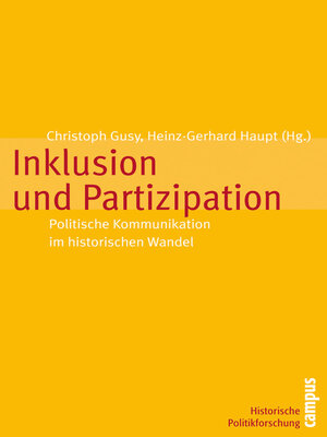 cover image of Inklusion und Partizipation
